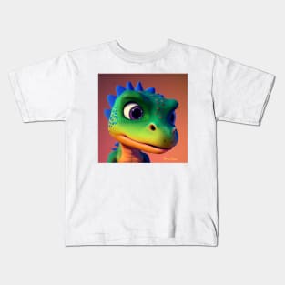 Baby Dinosaur Dino Bambino - Hunter Kids T-Shirt